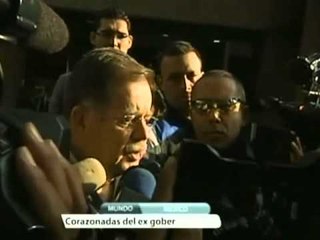 Andrés Granier continúa internado en el hospital y sin poder rendir su declaración
