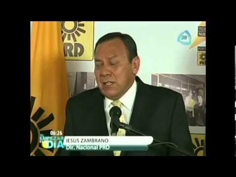 Pide Zambrano a Ricalde Magaña explicar videoescándalo