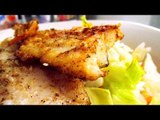 Receta para preparar palitos de pescado con 2 aderezos. Filetes de pescado / Palitos de pescado