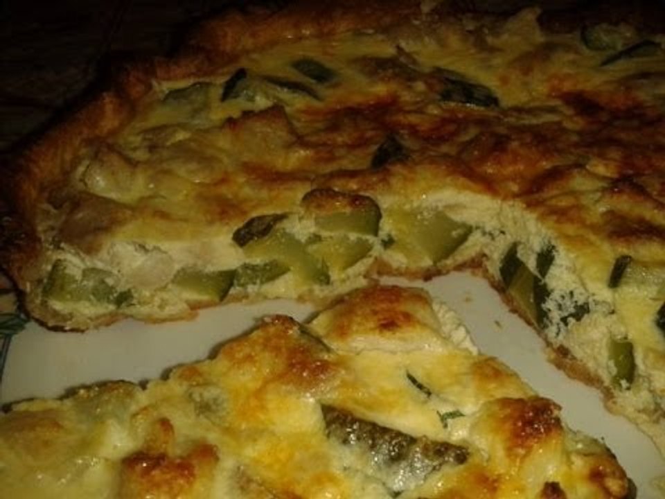 Receta de Quiche de Setas con Parmesano / Recip...