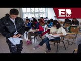 Se lleva a cabo el examen de ingreso a bachillerato 2014 / Excélsior informa