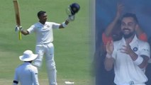 India VS West Indies 1st Test: Virat Kohli lauds Prithvi Shaw's century  | वनइंडिया हिंदी