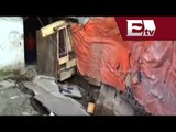 Socavones ponen en peligro la seguridad de los habitantes de San Pedro Xalostoc, Ecatepec/ Comunidad