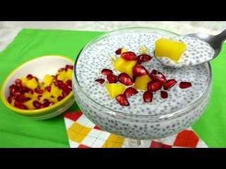 Receta para preparar pudding de chia / Recipe for chia pudding