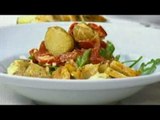 Receta para preparar pollo con ensalada tibia de papa. Receta de pollo con ensalada
