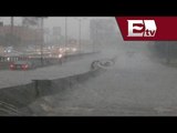 Lluvias provocan graves inundaciones en Naucalpan, Edomex  / Vianey Esquinca