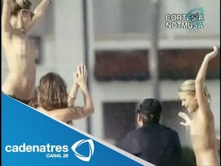 Luis Miguel captado de fiesta y acompañado de mujeres en topless