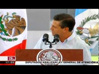 El presidente Peña Nieto se solidariza con los afectados por sismo en Chiapas / Andrea Newman