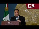 Relaciones Exteriores revisa solicitudes de asilo caso por caso: Meade / Vianey Esquinca