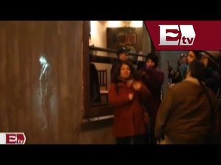 Con ayuda de la tecnología se pudo ver a Pablo Neruda en las calles de Chile