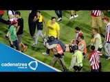 Pelean Aficionados Chivas vs America (VIDEO) / Fight between fans of Chivas and America
