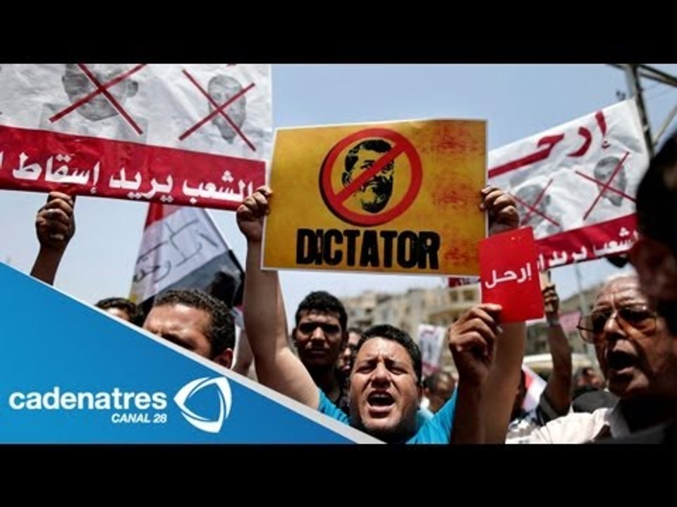 Egipto vive ola de protestas contra Mohamed Mursi / Protests in Egypt mount against Morsi