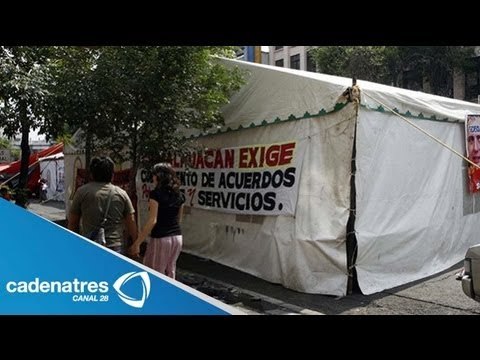 Plantón del Sindicato Mexicano de Electricistas genera perdidas económicas