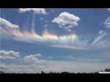 Hermoso arcoiris que sorprendió a los capitalinos 12 de mayo 2014
