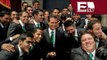 Enrique Peña Nieto recibe a la selección mexicana en Los Pinos/ Excélsior informa