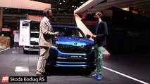 Mondial de l'auto 2018 : le Skoda Kodiaq RS sort les griffes