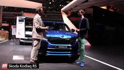 Mondial de l'auto 2018 : le Skoda Kodiaq RS sort les griffes