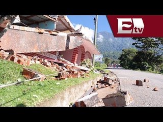 Se eleva a cuatro el número de muertos en Chiapas por sismo  / Andrea Newman