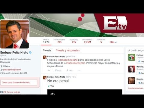 El presidente Peña Nieto felicita al Senado por leyes secundarias en Telecomunicaciones