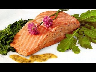 Receta de buffalo salmón con cama de berros / Recipe buffalo salmon with watercress bed