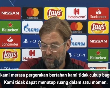 Klopp mengaku salah setelah kekalahan Liverpool di Napoli