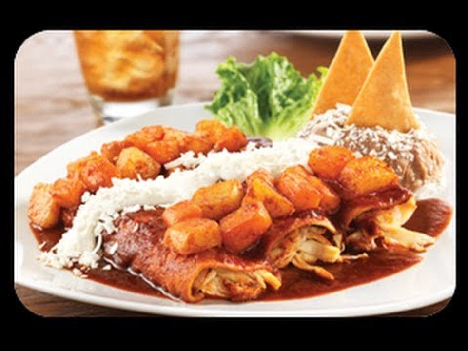 Receta de enchiladas de arrachera con mole /  enchiladas de arrachera con mole