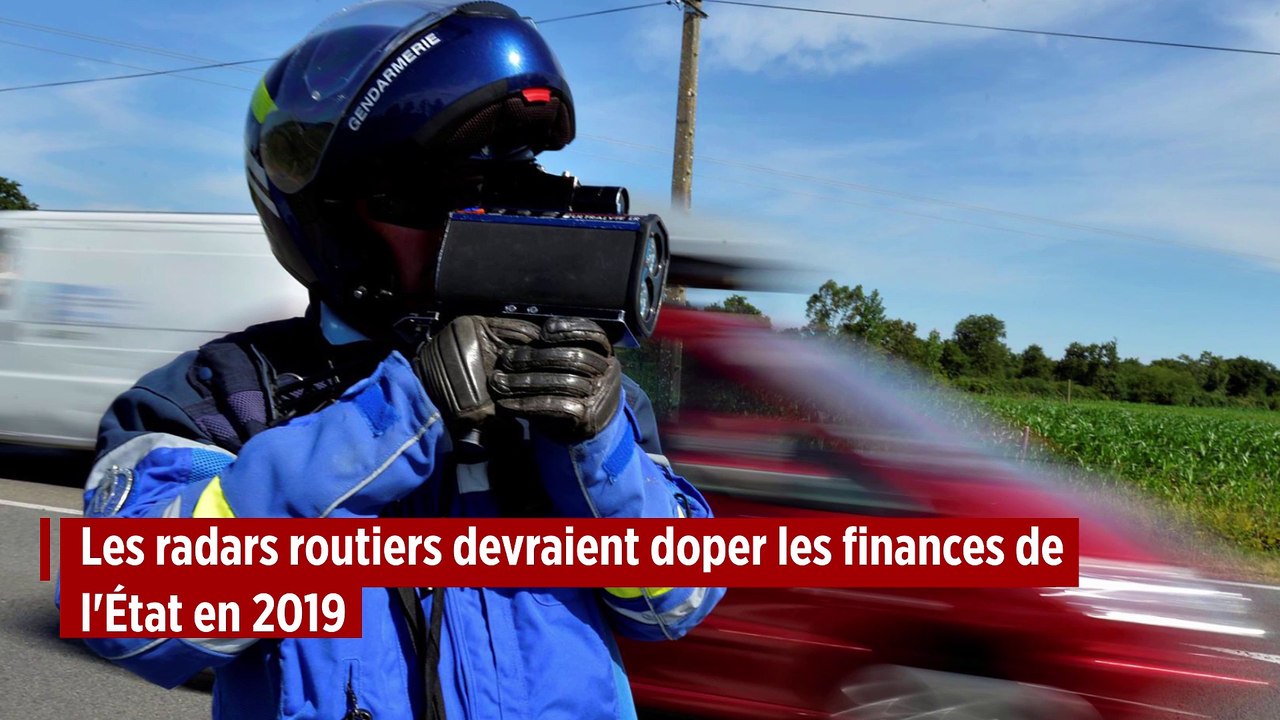 Les radars routiers devraient rapporter 12 % de plus en 2019