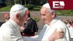 Los papas Francisco y Benedicto XVI se perdieron la final del Mundial  / Global