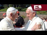 Los papas Francisco y Benedicto XVI se perdieron la final del Mundial  / Global