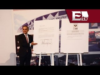 Mancera promulga la Ley de Movilidad de la Ciudad de México  / Andrea Newman