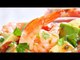 Receta de camarones con salsa, aguacate y chips / Recipe shrimp with salsa, avocado and chips