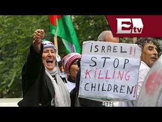 Manifestantes pro palestinos atacan sinagoga en París, Francia/ Global