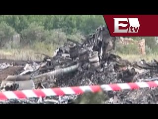 Separatistas permitirán el acceso a investigadores al lugar donde fue derribado el avión  / Global