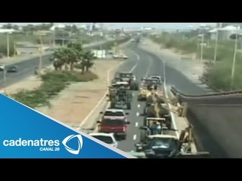 Estados Unidos alerta a ciudadanos de viajar a Sonora por bloqueo carretero