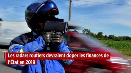 Les radars routiers devraient rapporter 12 % de plus en 2019