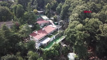İstanbul Adnan Oktar'ın Villasının Havadan Görüntüleri