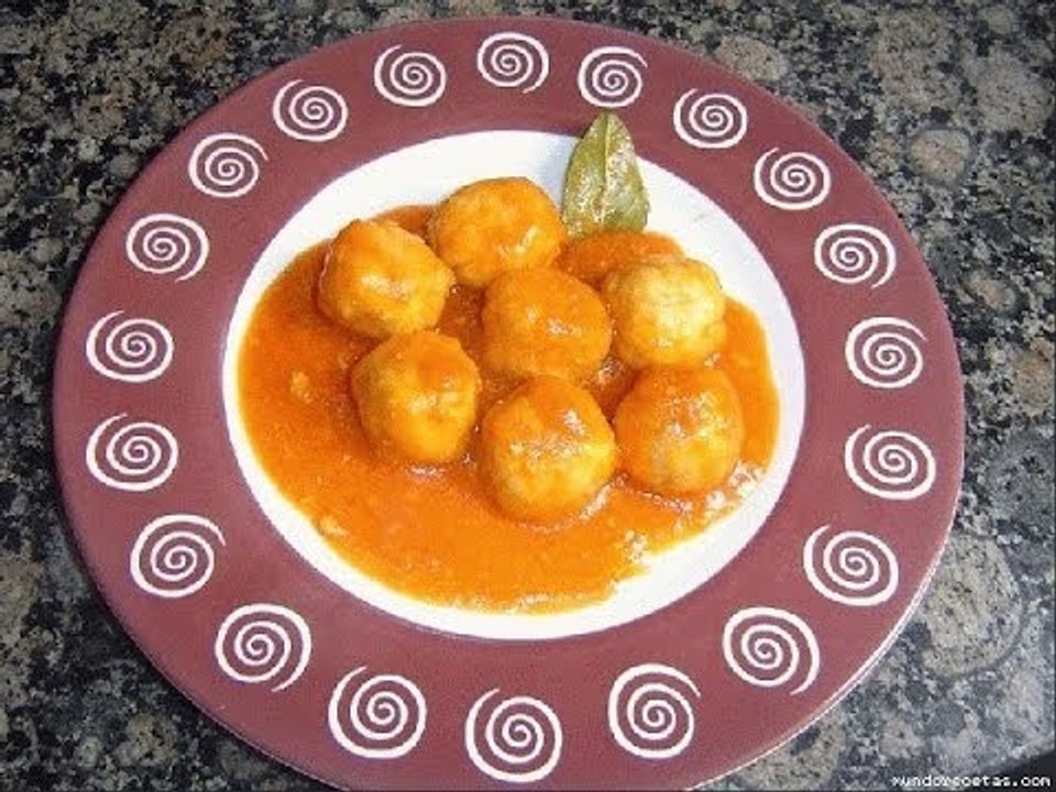 Receta de Albóndigas de pollo a la BBQ / Recipe Chicken Meatballs BBQ