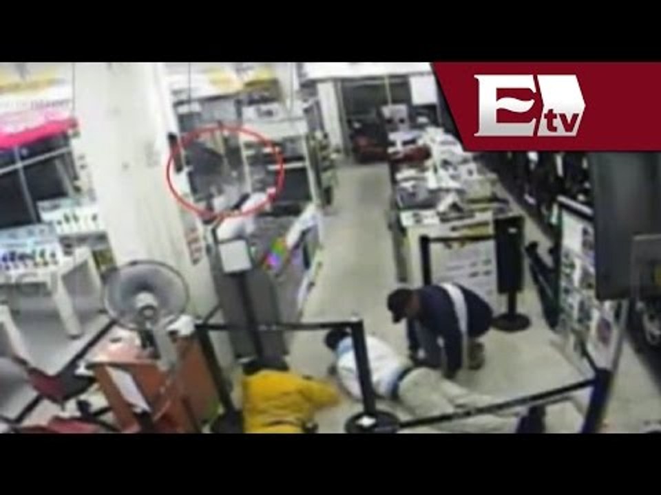 VIDEO: Cae banda dedicada al robo de establecimientos en la Ciudad de México / Vianey Esquinca