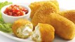 Receta de Croquetas de papa con mayonesa al azafrán