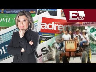 Marcha de campesinos provoca caos vial en el DF / Duro y a las cabezas