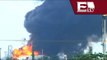 Nueve afectados deja incendio en refinería de Pemex en Ciudad Madero, Tamaulipas/ Pascal