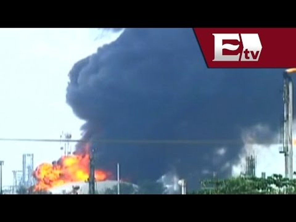 Nueve afectados deja incendio en refinería de Pemex en Ciudad Madero, Tamaulipas/ Pascal