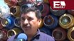 Alertan sobre el peligro en la recarga ilegal de cilindros de gas en Chimalhuacan, Edomex