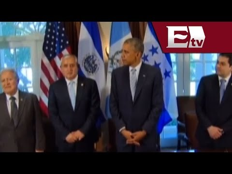 Barack Obama reúne a presidentes de Guatemala y Honduras por tema de migración infantil