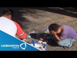 Abuso de autoridad, funcionario humilla a niño vendedor en Tabasco (VIDEO)