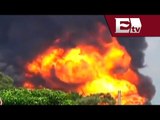 Sofoca Pemex incendio en refinería de Ciudad Madero, Tamaulipas/ Pascal