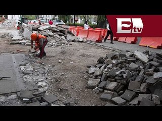 Avanzan en tiempo y forma obras de rehabilitación en Masaryk  / Excélsior Informa
