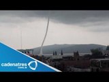 Sorprendente torbellino marino en Guanajuato (VIDEO)