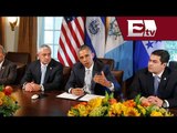 Advierte Obama a presidentes centroamericanos de deportaciones de niños  / Paola Virrueta