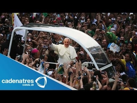 Papa Francisco llega a Brasil / Pope Francisco comes to Brazil / Jorge Mario Bergoglio en Brasil